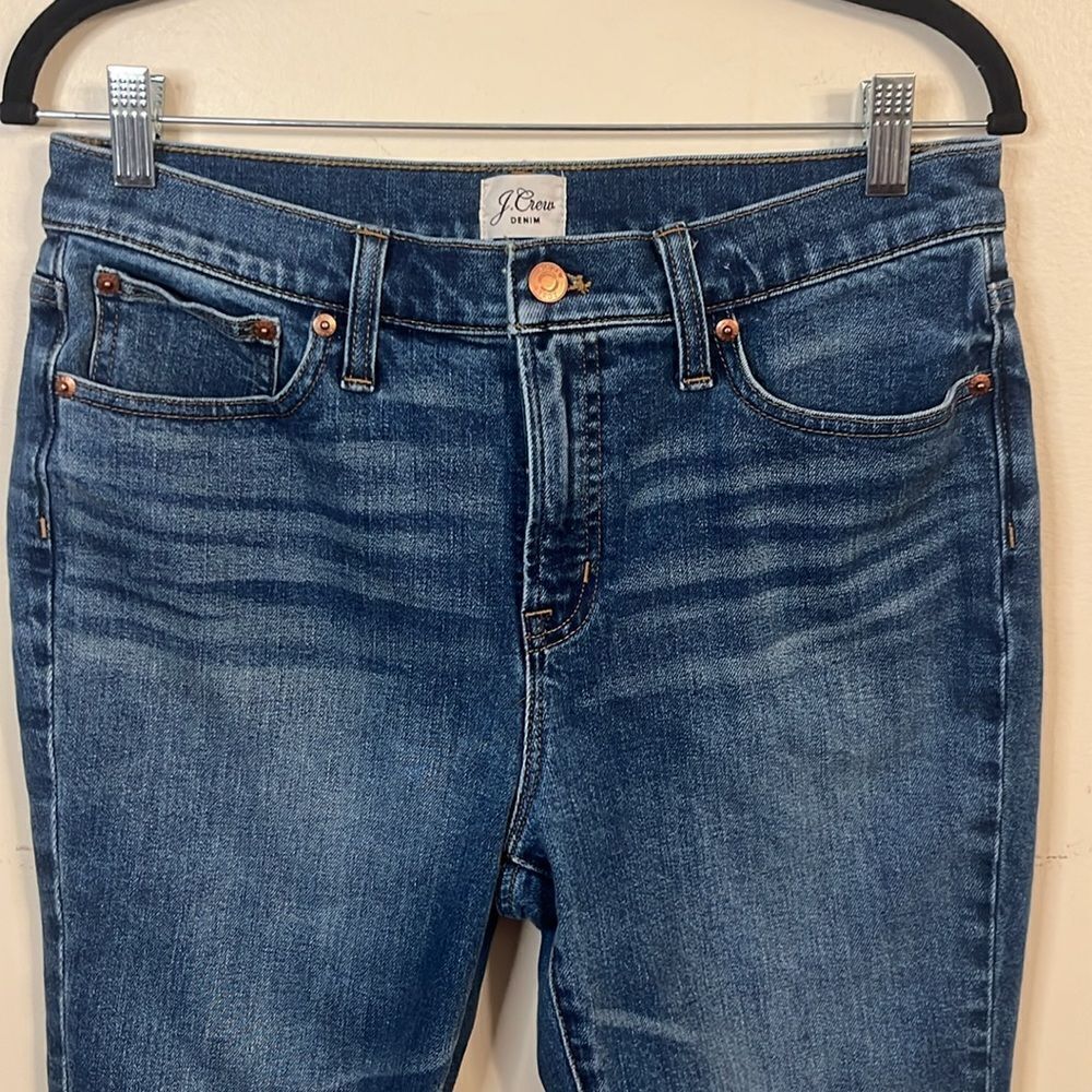 J.Crew Denim 9” Toothpick Skinny Jean - Picture 2 of 9